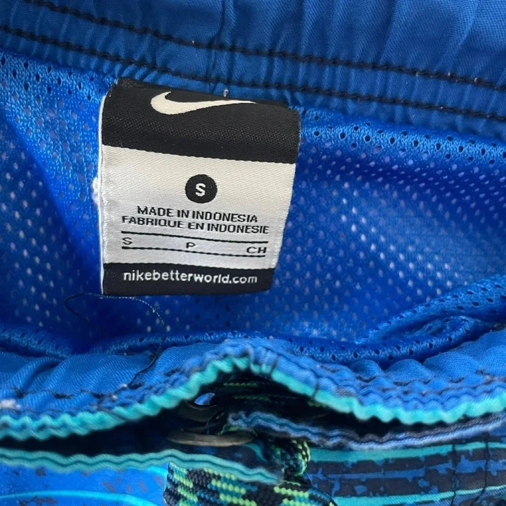 Nike blue swim